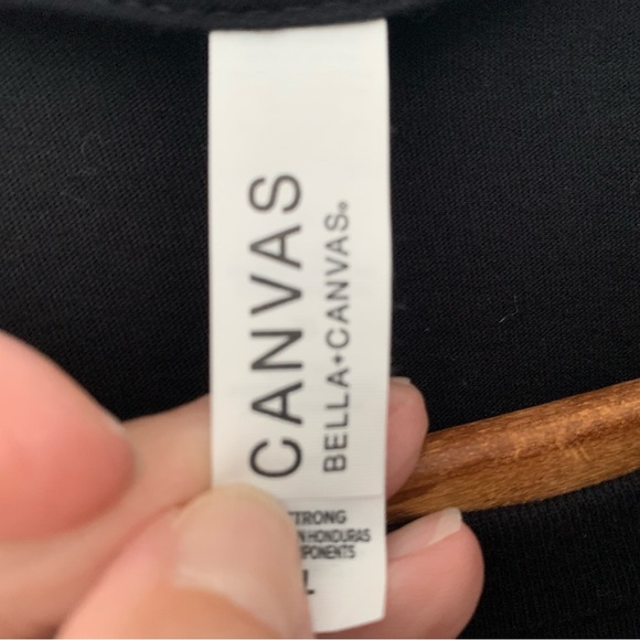 Unisex “Give Back Love More” Black Tee - Picture 2 of 5